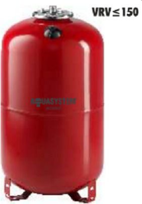 Aquasystem VRV 80 Δοχείο Διαστολής Θέρμανσης Κάθετο 80lt με Βάση