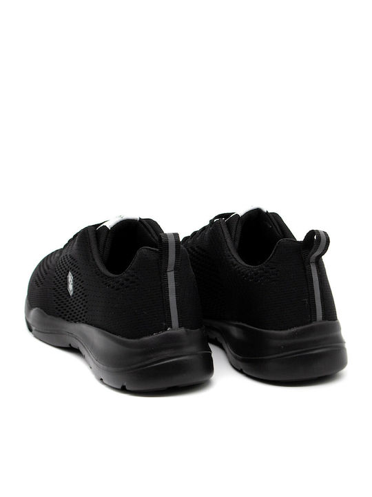 Agatha Ανδρικά Ανατομικά Sneakers Μαύρα