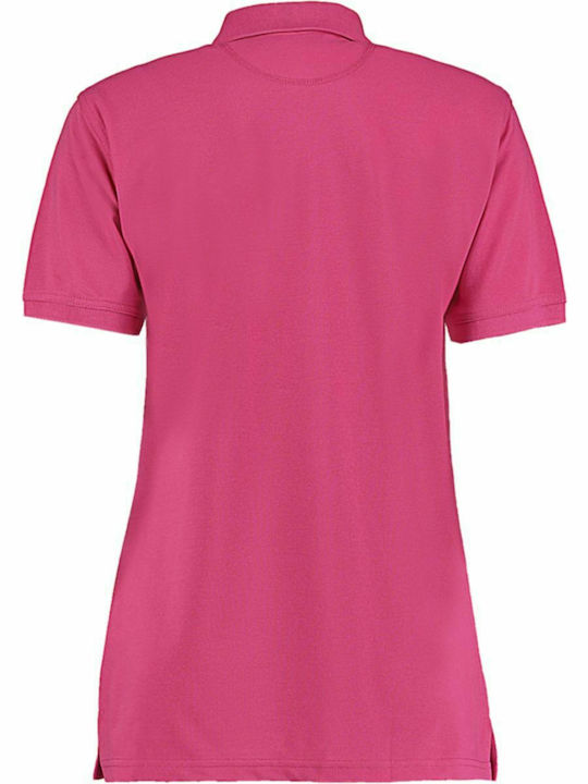 Kustom Kit Superwash 60 KK703 Women's Short Sleeve Promotional Blouse Raspberry