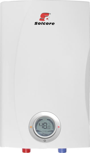 Solcore DR07A24 Wall Mounted Inverter Electric Three-Phase Instant Water Heater for Central Installation 24kW