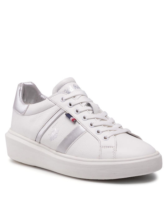 U.S. Polo Assn. CARDI001 Damen Sneakers Weiß