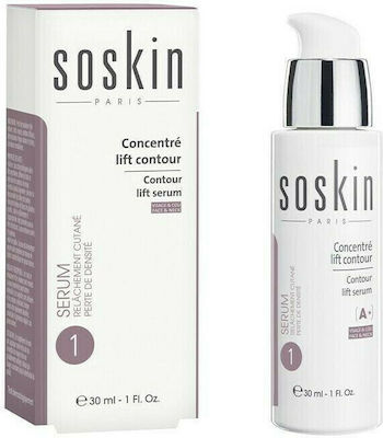 Soskin Firming Face Serum Neck Countour Lift Suitable for All Skin Types 30ml