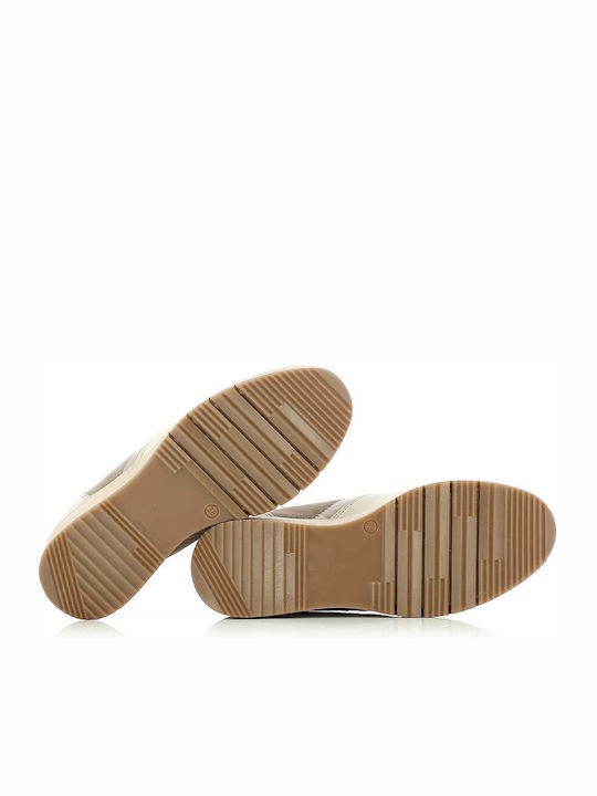 Damen Anatomisch Sneakers Beige
