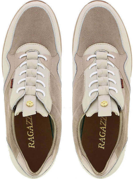 Damen Anatomisch Sneakers Beige