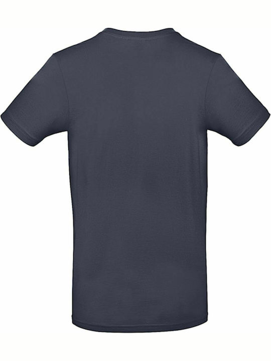 B&C E190 Men's Short Sleeve Promotional T-Shirt Navy TU03T-003