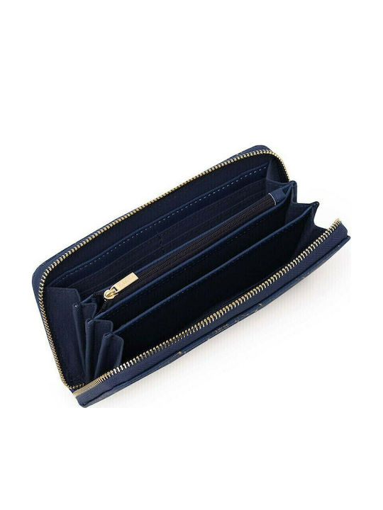Large Women's Wallet Classic Blue