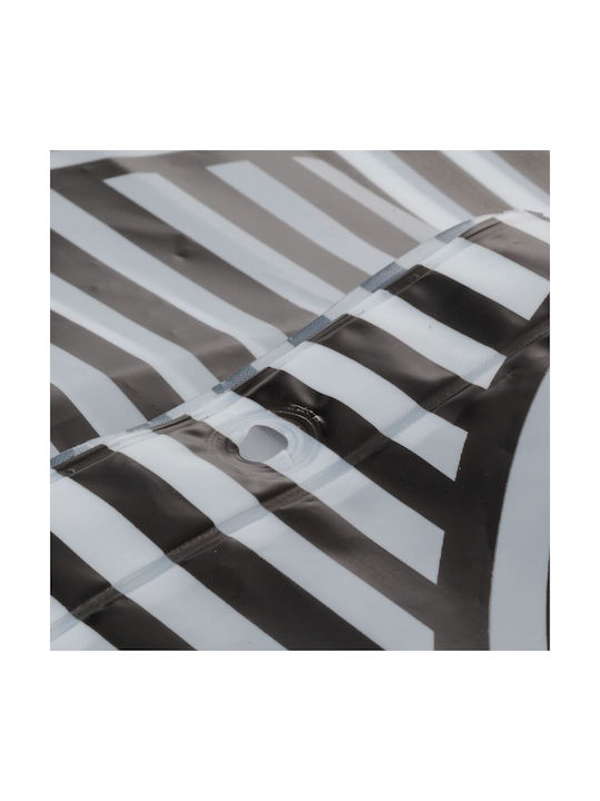 Sealskin Brave Κουρτίνα Μπάνιου 180x200 cm Black