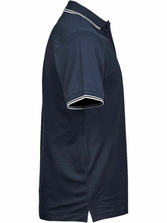 Tee Jays Luxury Bărbătesc Marină / Alb