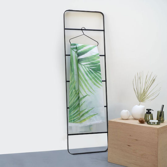 Sealskin Leaves Κουρτίνα Μπάνιου 180x200 cm Πράσινη