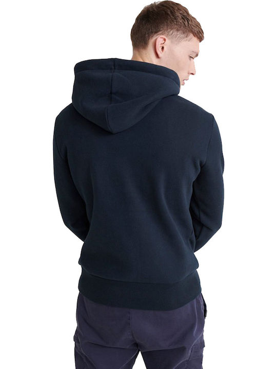 Superdry Men's Sweatshirt with Hood and Pockets Eclipse Navy