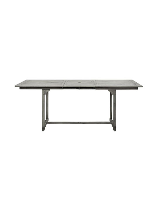 Tisch Ausziehbar Gray 150x100x75cm