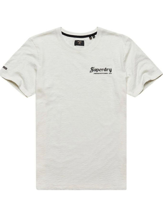 Ovin Vintage Merch T-Shirt Weiß