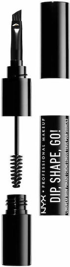 NYX Professional Makeup Dip, Shape, Go! Αδιάβροχο Pomade για Φρύδια 01 Blonde