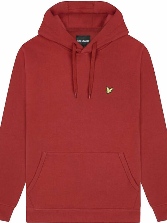 Sweatshirt mit Kapuze Rot