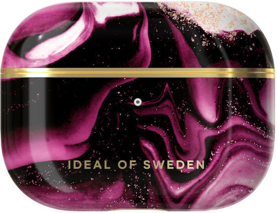 iDeal Of Sweden Printed Θήκη Πλαστική Golden Ruby Marble για Apple AirPods Pro