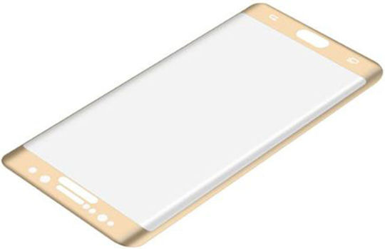 3D Full Face Tempered Glass Gold (Galaxy S8)