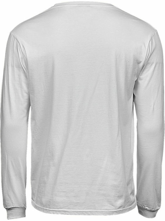 Tee Jays Sof 8007 Men's Long Sleeve Promotional Blouse White