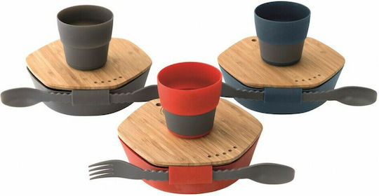Robens Leaf Meal Kit Serviergeschirr-Set für Camping 8Stück