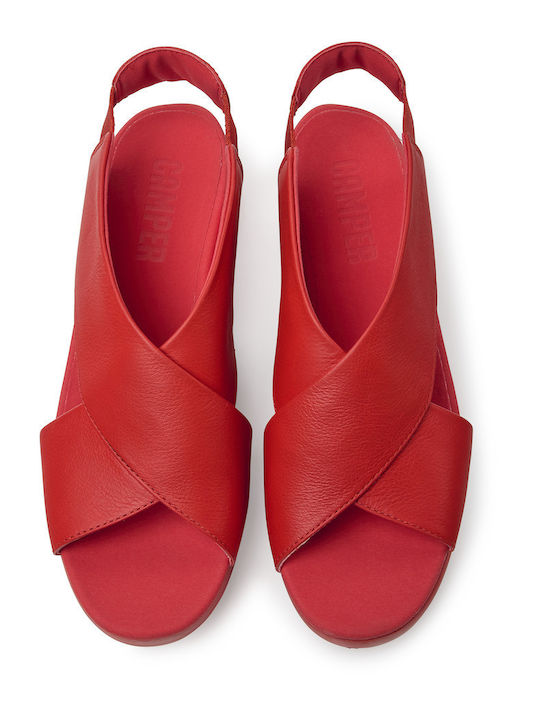 Balloon Women's Platform Shoes Red