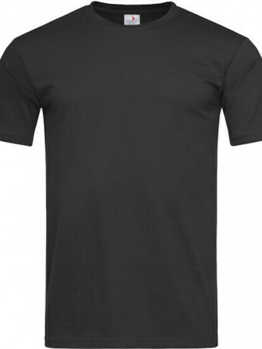 Stedman Classic-T Men's Short Sleeve Promotional T-Shirt Black