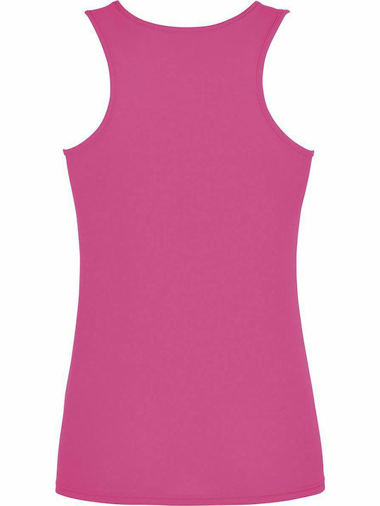 Fruit of the Loom Ladies Performance Women's Sleeveless Promotional Blouse Fuchsia