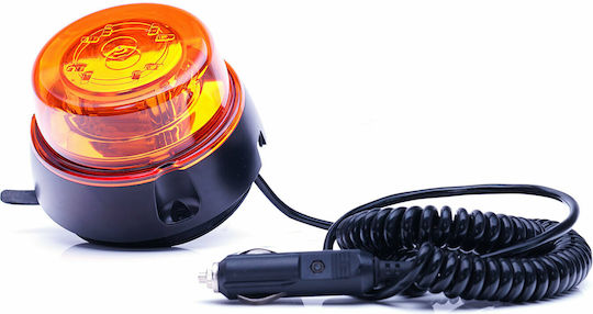 WAS Car Beacon LED 12 / 24V Waterproof with Orange Lighting