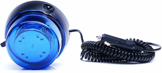WAS Car Beacon LED 12 / 24V Waterproof with Blue Lighting