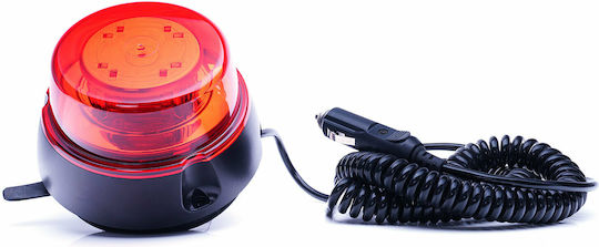 WAS Car Beacon LED 12 / 24V Waterproof with Red Lighting