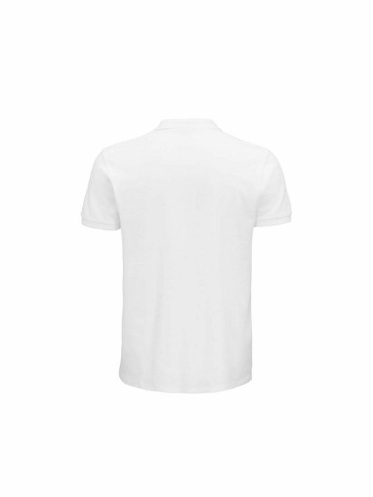 Sol's Planet Men Men's Short Sleeve Promotional Blouse White 03566-102