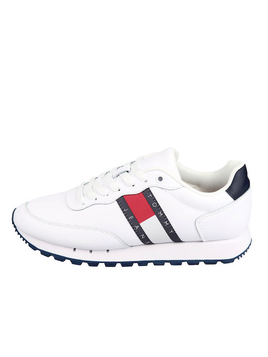 Tommy Hilfiger Ανδρικά Sneakers Λευκά