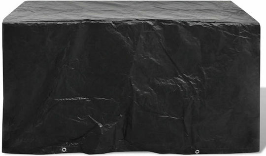 vidaXL Waterproof Sofa Cover Black 180x70x90cm