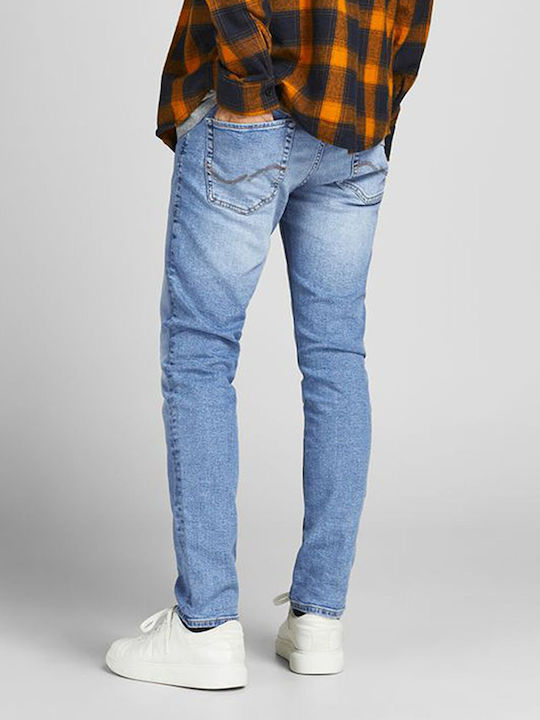 Jack & Jones Glenn Ανδρικό Παντελόνι Τζιν Ελαστικό Slim Fit Μπλε