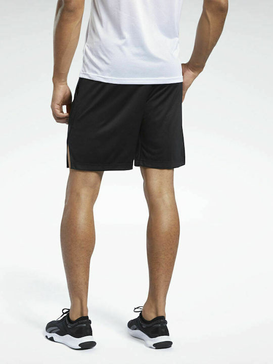 Reebok Workout Ready Commercial Knit Men's Athletic Shorts Black