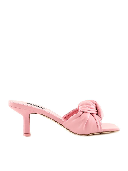 Nine West Knot3 LL Mules Pink