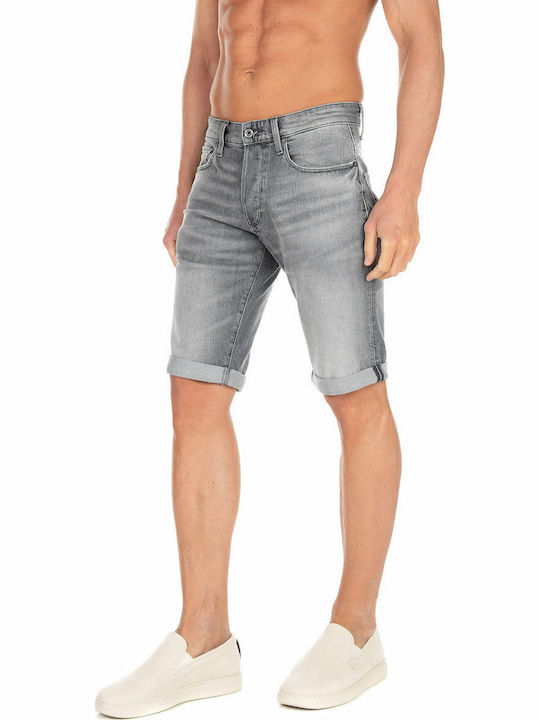 3301 Men's Shorts Jeans Gray