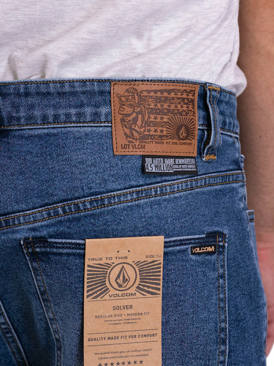 Solver Men's Shorts Jeans Blue