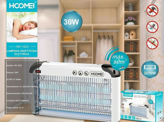 Hoomei Ηλεκτρική Εντομοπαγίδα 30W HM-1625