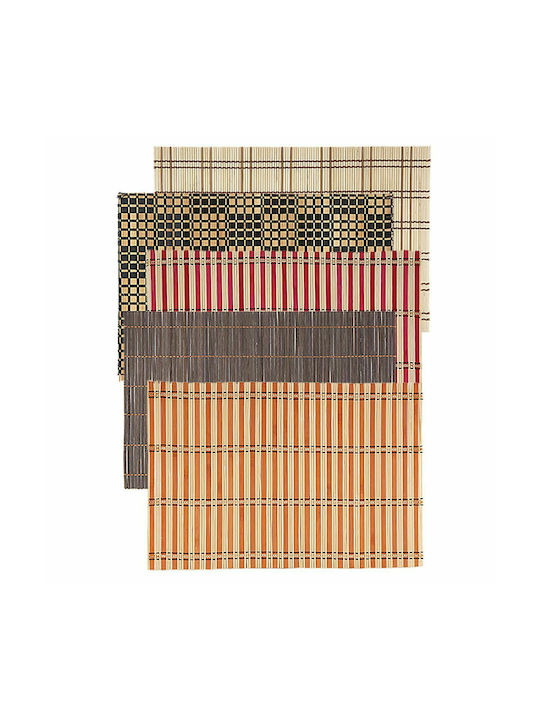 HOMie Σουπλά Ψάθινα 30x42cm 100235 Placemats Wicker Multicolor 30cm 1buc