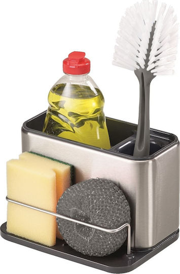 Joseph Joseph Kitchen Sink Organizer Metal Silver 18x12.5x12.8cm