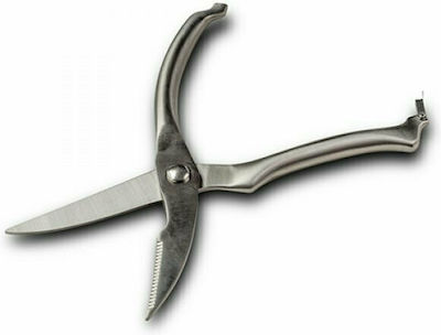 Nava Stainless Steel Poultry Scissor 25cm Silver