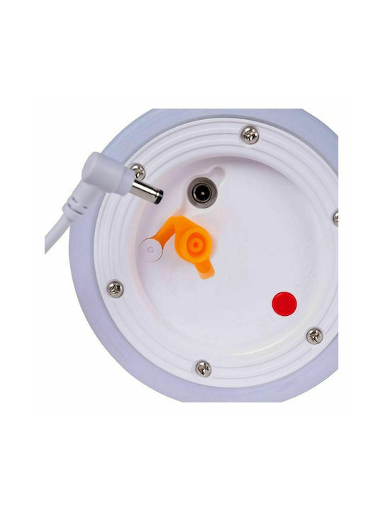 Lucide Lightning Little Joe Επιτραπέζιo Φωτιστικό LED Εξωτερικού Χώρου 3W με Θερμό Λευκό Φως IP44 Πορτοκαλί