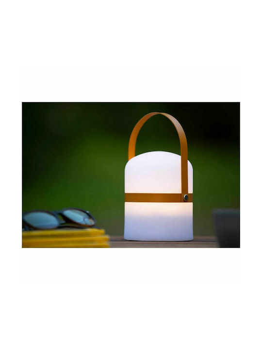 Lucide Lightning Little Joe Επιτραπέζιo Φωτιστικό LED Εξωτερικού Χώρου 3W με Θερμό Λευκό Φως IP44 Πορτοκαλί