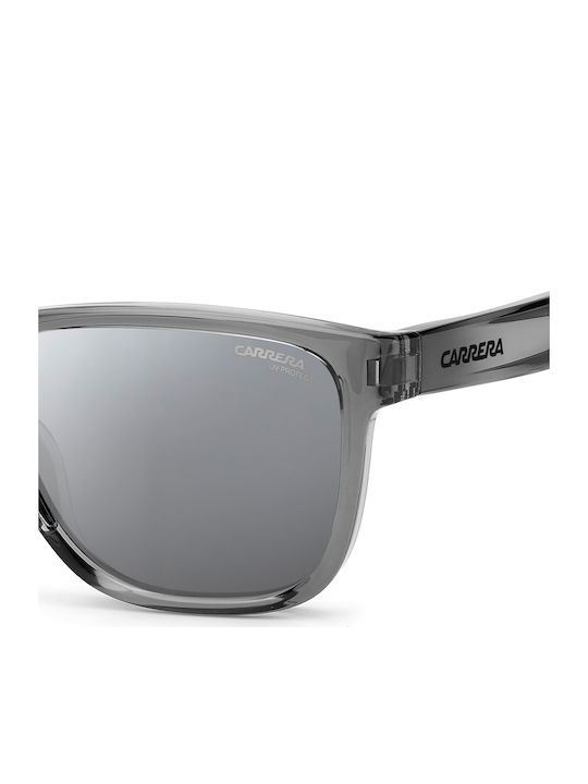 Carrera Unisex Γυαλιά Ηλίου με Μαύρο Κοκκάλινο Σκελετό και Γκρι Φακό 003/S R6S/T4