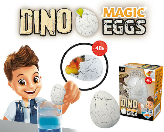 Buki Μαγικό Αβγό Dino Εκπαιδευτικό Παιχνίδι Ανασκαφή Δεινοσαύρων για 4+ Ετών