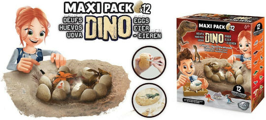 Buki Dino Mega Egg Maxi Εκπαιδευτικό Παιχνίδι Ανασκαφή Δεινοσαύρων για 6+ Ετών