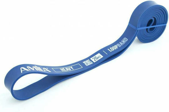 AMILA Resistance Band Loop Hard Blue 1.04m