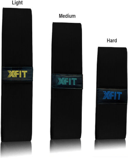 X-FIT Loop Bands Σετ 3τμχ Μαύρα