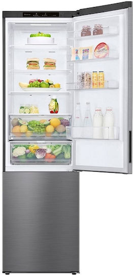 LG Kühl-Gefrierkombination 384Es Total NoFrost H203xB59.5xT67.5cm. Inox GBP62PZNBC