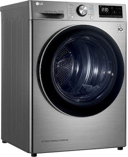 LG RC80V9EV2W Сушилня 8кг с Термопомпа
