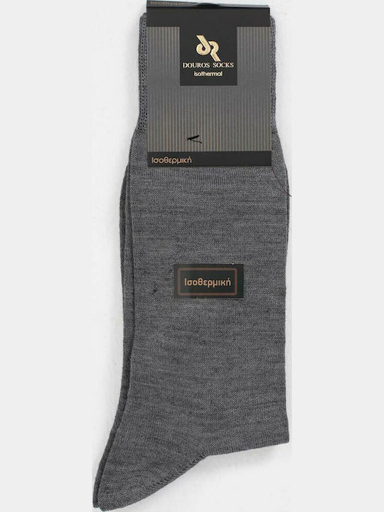 Douros Socks Douros Casual Ισοθερμικές Κάλτσες Γκρι